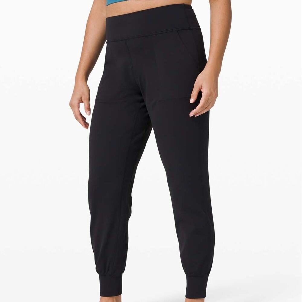 Lululemon Womens Align Jogger 29" Size 4 Black Athletic Yoga Lounge Pilates Gym